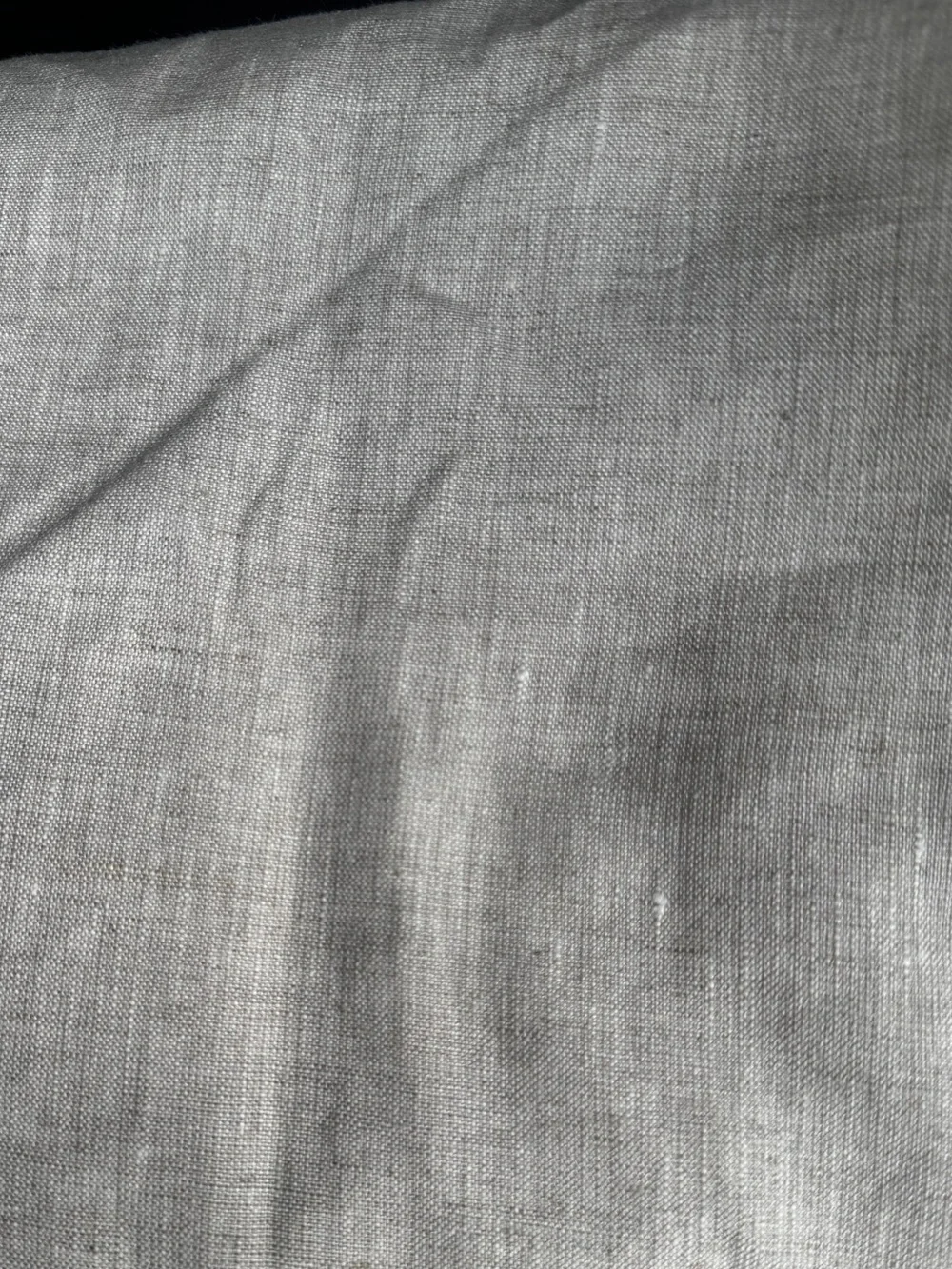 Quince European Linen Room Darkening Curtain Panel Set in Flax 48” x 96”